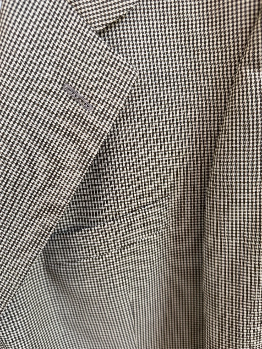 Vintage Yves Saint Laurent YSL Wool Micro Check Blazer Size 40R EUC!